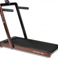Беговая дорожка Titanium Masters Slimtech C20, коричневая